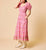 Marcella Ankle Dress | Wildflower Prism Pink Dresses Cleobella 