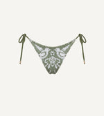 Marguerite Tie Side Bottom | Verdant Flight Swim-Bottom Cleobella 