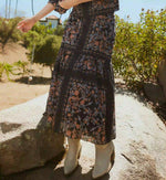 Marjorie Ankle Skirt | Dark La Ramos Bottoms Cleobella 