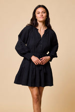 Meadow Mini Dress | Black Dresses Cleobella 