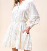 Meadow Mini Dress | Ivory Dresses Cleobella 