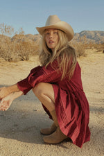 Meadow Mini Dress | Rumba Red Dresses Cleobella 