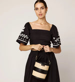 Minka Top | Black/Ivory Tops Cleobella 
