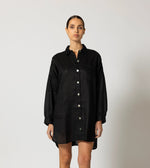 Nusa Button Up Top | Black Tops Cleobella 