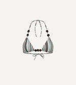 Paloma Triangle Top | Vecchio Stripe Swim-Top Cleobella 