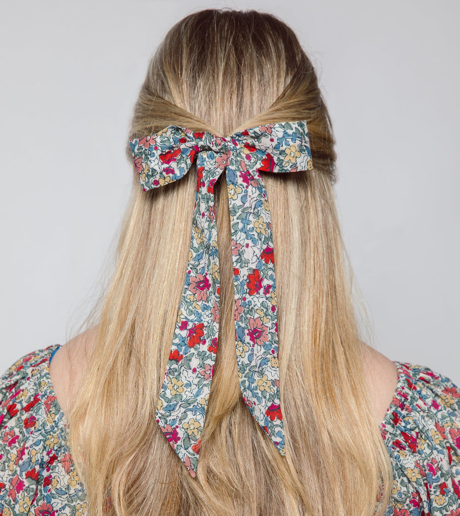 Petrone Floral Ribbon Bow Accessories Cleobella 