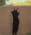 Shana Midi Dress | Black
