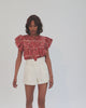 Calla Blouse | Aurora Tops Cleobella | blouses for women | pattern blouse | floral blouse |