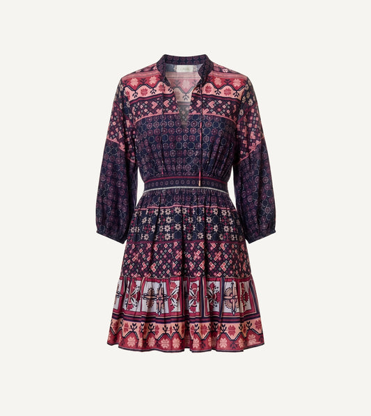 Priyanka Mini Dress | Zocalo Rose Tan Dresses Cleobella 