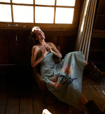 Riley Ankle Dress | Moresco Blue Surf Dresses Cleobella 