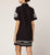 Riya Mini Dress | Black/Ivory Dresses Cleobella 