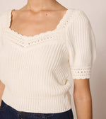 Rowan Sweater Top | Ivory Tops Cleobella 