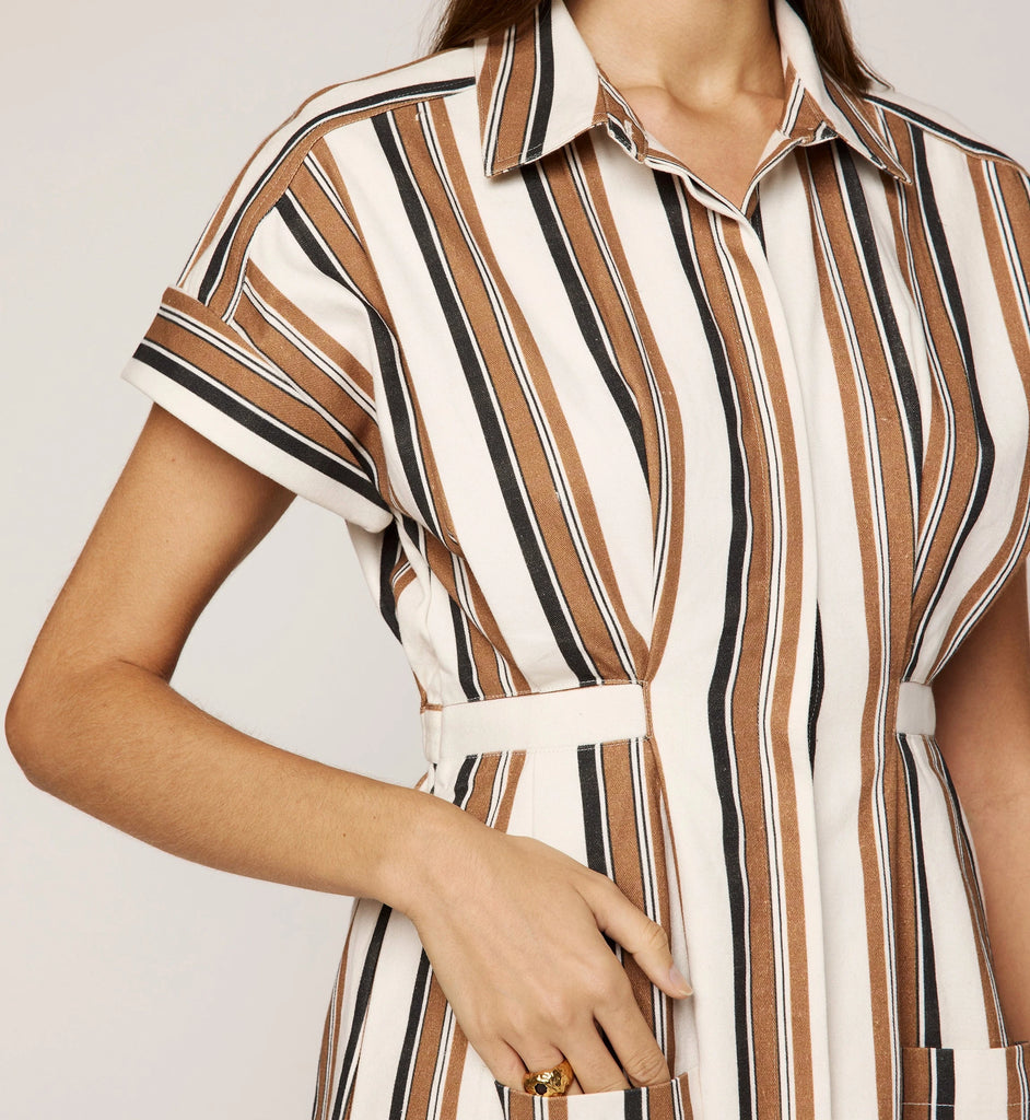Sable Mini Dress | Giatta Stripe Dresses Cleobella 