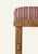 Sari Counter Stool in Oxblood Stripes Stool Hati Home 
