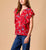 Sheenie Blouse | Fiore Rosso Tops Cleobella 