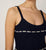 Skylar Midi Dress | Dark Blue/Ivory Dresses Cleobella 