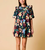 Tatiana Mini Dress | Black Andalusia Dresses Cleobella 