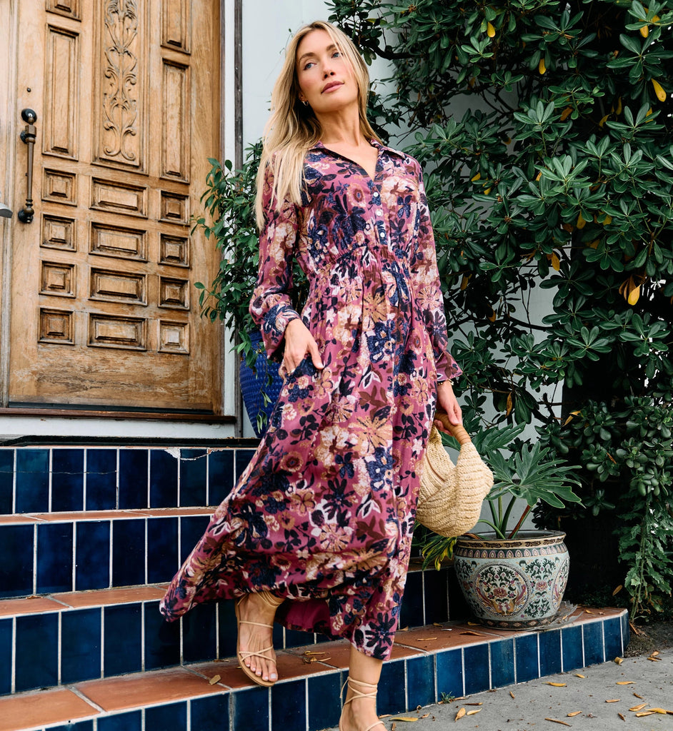 Tharini Midi Dress | Bergamo Dresses Cleobella 