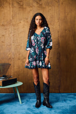 Vittoria Mini Dress | Juliet Ebony Dresses Cleobella 
