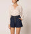 Wade Short | Dark Denim Bottoms Cleobella 