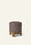 Yara Pouf in Cocoa Floral Stump Hati Home 