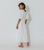 Adira Midi Dress | Ivory Dresses Cleobella 