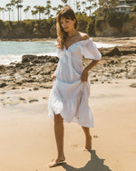 Ashlyn Midi Dress | Ivory Dresses Cleobella | Sustainable fashion | Sustainable Dresses | spring dresses |