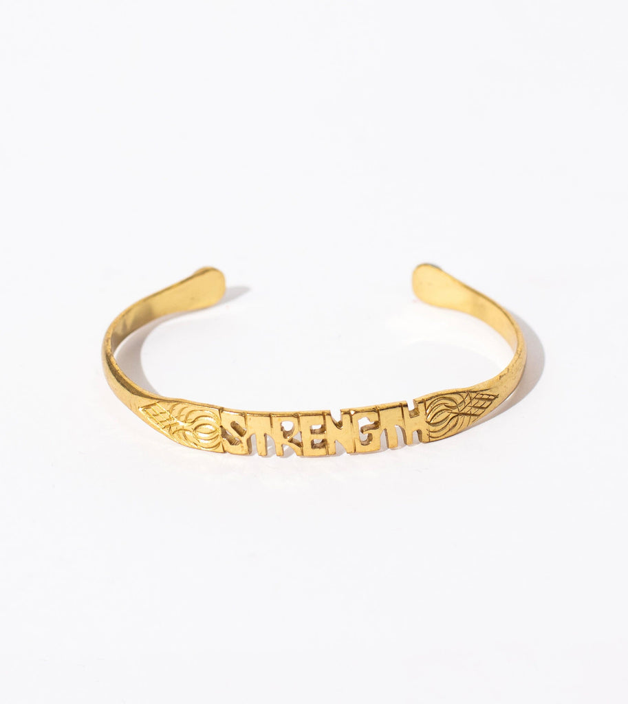 Bali Word Bracelet Bracelets Cleobella Strength 