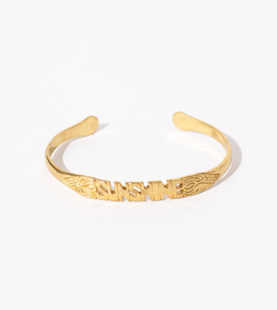 Bali Word Bracelet Bracelets Cleobella Sunshine 
