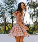 Britt Mini Dress | Positano Floral Dresses Cleobella 