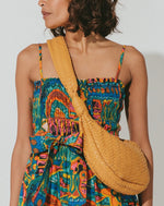 Dylan Woven Handbag | Camel Totes Cleobella 