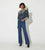Isra Trouser | Medium Wash Indigo Bottoms Cleobella | Sustainable Jeans | Sustainable fashion | Ethical clothing |