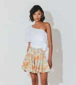 Nora Mini Skirt | Retro Floral Bottoms Cleobella 