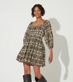 Olympia Mini Dress | Retro Tile Dresses Cleobella | Sustainable fashion | Sustainable Dresses | fall dresses for women |