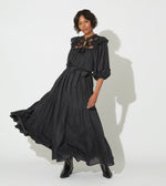 Ravenna Ankle Dress | Black Dresses Cleobella | Sustainable fashion | Sustainable Dresses | Ethical Clothing |