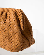 Rocco Woven Clutch | Camel Clutches Cleobella  | Women's Handbags | Luxury Handbags |