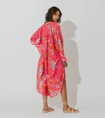 Rohita Kaftan Dress | Hibiscus Dresses Cleobella 