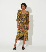 Solange Midi Dress | Matisse Dresses Cleobella | Sustainable fashion | fall dresses for women | fall wedding guest dresses |